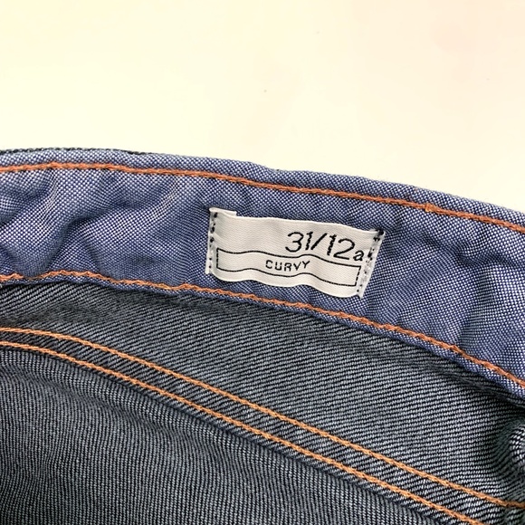 GAP 1969 | Vintage Curvy Bootcut Jeans | Dark Wash | Size 12 Excellent Condition - Picture 5 of 7